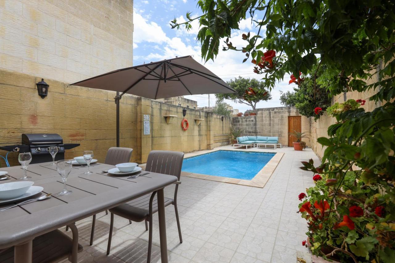 Superb Maltese Farmhouse With Private Pool Victoria Exterior foto